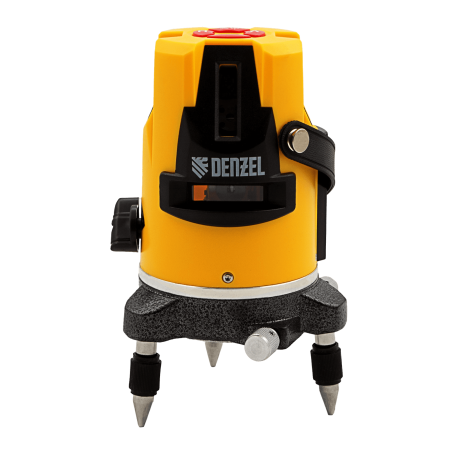 Лазерный уровень DENZEL LX3, 10 м, ± 0.3 мм/1 м, 635 нм, резьба 5/8 дюйм