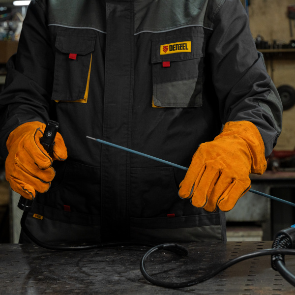 Электроды DENZEL DER-3, диам. 4 мм, 1 кг, рутиловое покрытие