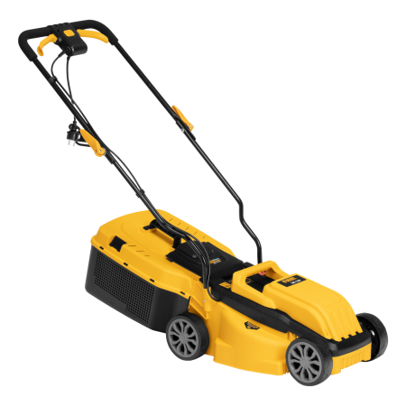 Газонокосилка электрическая DENZEL GMC-1200, шир.,32см, 1200 Вт, 3 уров., травосб. 30 л