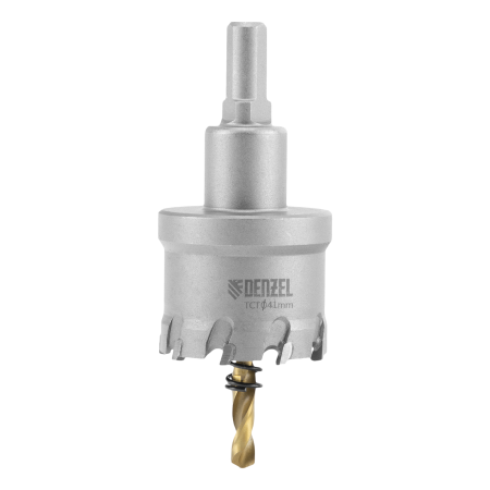 Коронка по металлу DENZEL 724013, 41 мм, твердосплавная