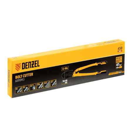 Болторез DENZEL 450 мм 18, Cr-Mo