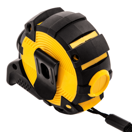 Рулетка DENZEL 31520 3м х 16мм, автоматич. фиксац., нейлон. покрытие, магнит. зацеп, двухстор. разметка