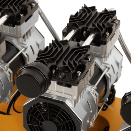 Компрессор безмасляный, малошумный DENZEL DLS 2250/100, 2250 Вт, 3x750, 100 л, 410 л/мин блок управления/ Denzel Компрессор безмасляный, малошумный DENZEL DLS 2250/100, 2250 Вт, 3x750, 100 л, 410 л/мин блок управления/ Denzel