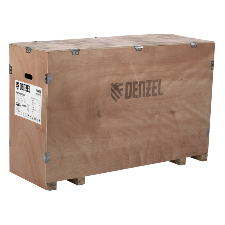 Компрессор воздушный DENZEL BCV2300/100, 2.3 кВт, ременный привод, 100 литров, 440 л/мин