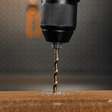 Сверло по металлу DENZEL 4,8 мм, HSS Co-8%