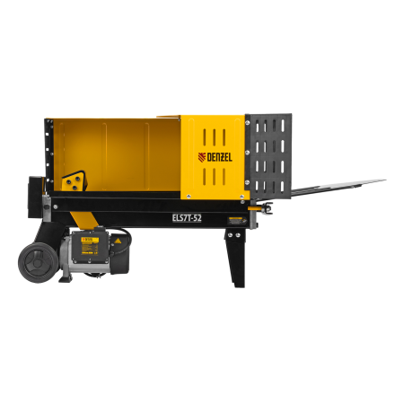 Дровокол электрический DENZEL ELS7T-52, 2300 Вт, сила раскола 7т, макс. размеры полена D250 x 520 мм