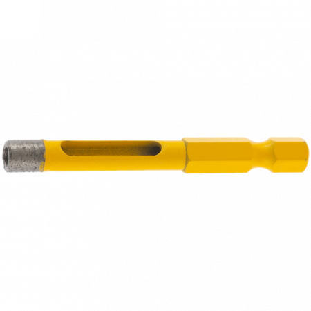 Сверло алмазное по керамограниту DENZEL 726727, 6 x 35 мм, шестигранный хвостовик