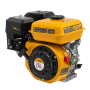 Двигатель бензиновый RX-17K, 7 л.с., 212 см3, горизонтальный вал шпонка 19 мм Denzel