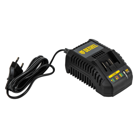 Аккумуляторная дрель-шуруповерт DENZEL BLDL-IB-18-02, 18 В, 2 x 2 Ач