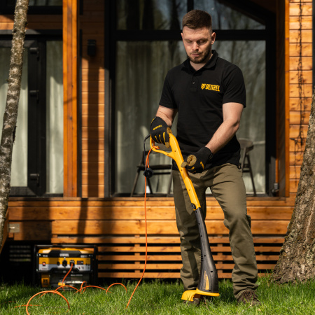 Удлинитель-шнур силовой Garden Series DENZEL, ПВС, 20м, 1 розетка 3 x 1 мм