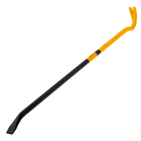 Лом-гвоздодер DENZEL 900 мм, шестигранный 19 мм, окрашенный, сталь 65