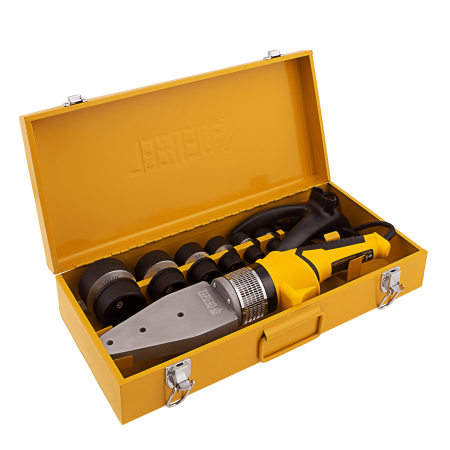 Аппарат для сварки пластиковых труб DENZEL X-PRO DWP-2000, 2000 Вт, 300 град, 20-63 мм