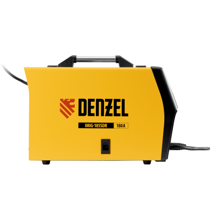 Аппарат инвертор DENZEL. полуавтомат. cварки IMIG-185SDR, 180 А, ПВ 60%, катушка 5 кг Аппарат инвертор DENZEL. полуавтомат. cварки IMIG-185SDR, 180 А, ПВ 60%, катушка 5 кг