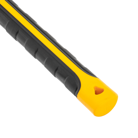 Кирка DENZEL 2250 г, широкая, фиберглассовая обрезиненная рукоятка 900 мм