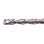Бур по бетону DENZEL 705005, 6 x 110 мм, двойная спираль, три пылеотводящие кромки