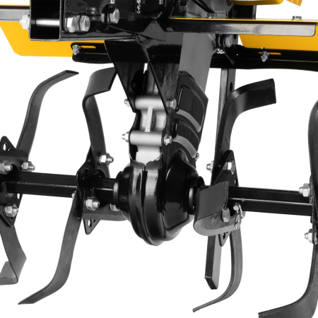 Мотоблок DENZEL DPT-170, 7 л.с., ремен.сцеп, шир 85 см, глуб 35 см,фрез 3х3,ШОМ,скор 2В/1Н,кол 8"