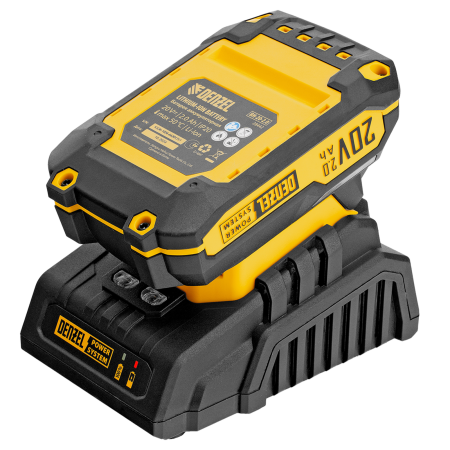 Устройство зарядное для аккумуляторов DENZEL BCH-20-2.0, Li-Ion, 20 В, 2,0 А