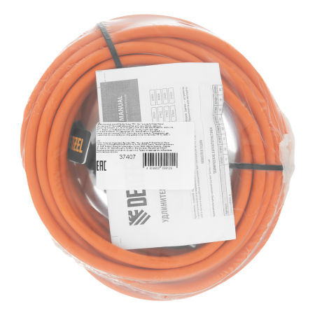 Удлинитель-шнур силовой Garden Series DENZEL, ПВС, 10м, 1 розетка 3 x 1,5 мм