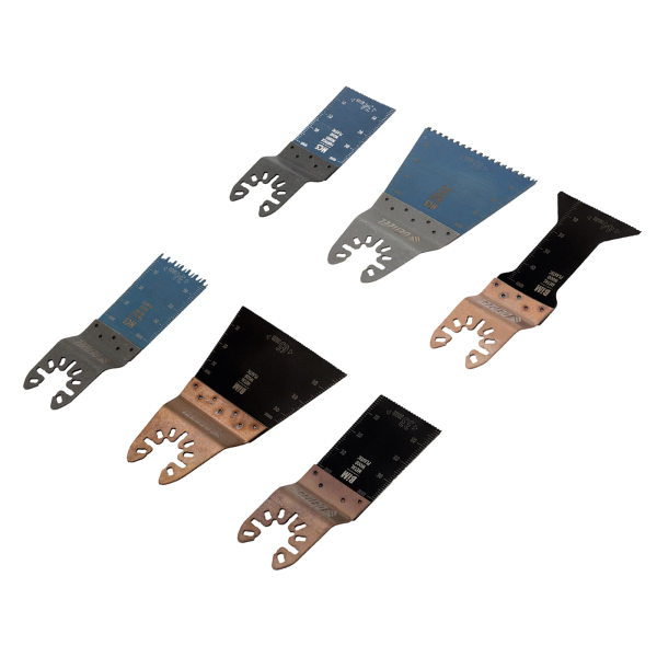 Набор насадок для МФИ DENZEL 782406 по дереву и металлу, 6 шт.