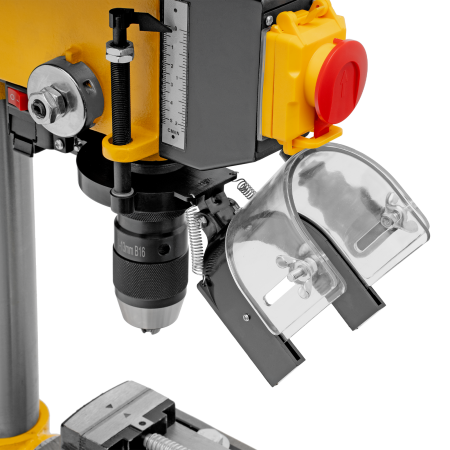 Станок сверлильный DENZEL DDM-350L, 350 Вт, 13 мм, 5 ск., лазер, настольный