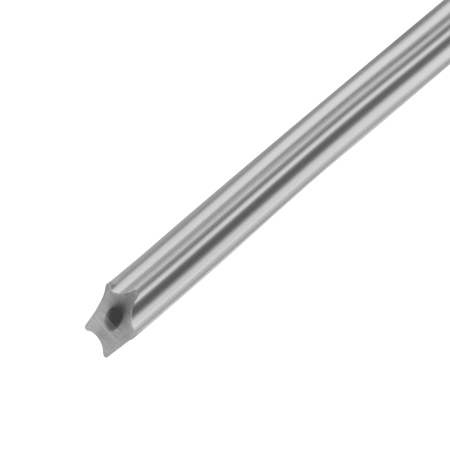 Леска для триммера DENZEL двухкомпонентная звезда, 2,4мм х 260м, на DIN катушке EXTRA CORD