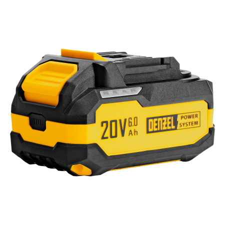 Батарея аккумуляторная DENZEL BH-20-6.0, Li-Ion, USB, 20 В, 6,0 Ач