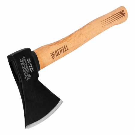 Топор DENZEL 1000 г, кованый, буковое топорище