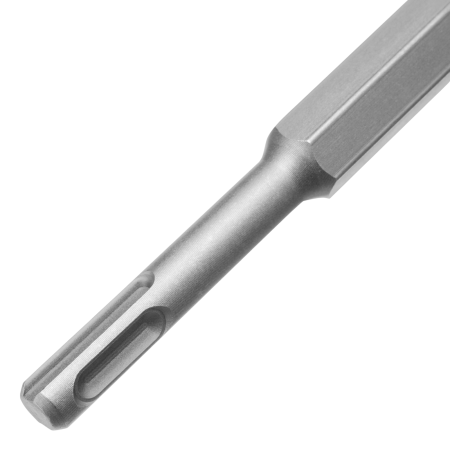 Зубило DENZEL, 14 х 40 х 250 мм, 40Cr, SDS PLUS