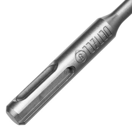 Бур по бетону DENZEL, цельная крестовая пластина, 8x115 мм, SDS PLUS