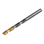 Сверло по металлу DENZEL 4,8 мм, HSS-Tin, Golden Tip, 10 шт.
