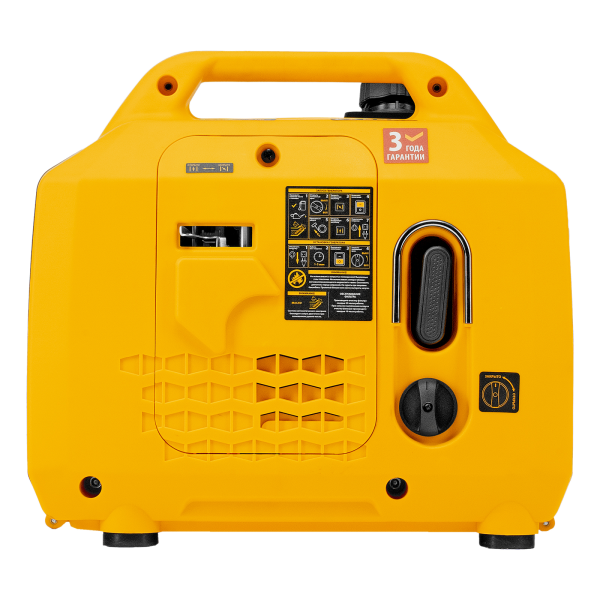 Генератор инверторный DENZEL GS-1100iS, 1,1 кВт, 230 В, закрытый корпус, ручной старт