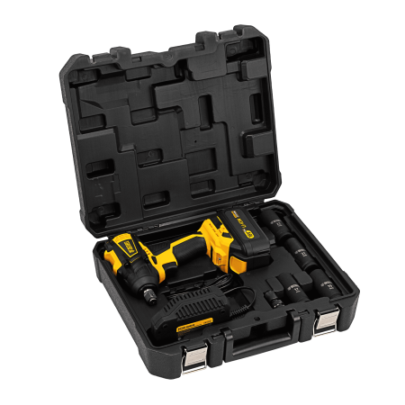 Гайковерт ударный аккумуляторный бесщет DENZEL CIW-IB-300, Li-ion, 18В, 300Нм