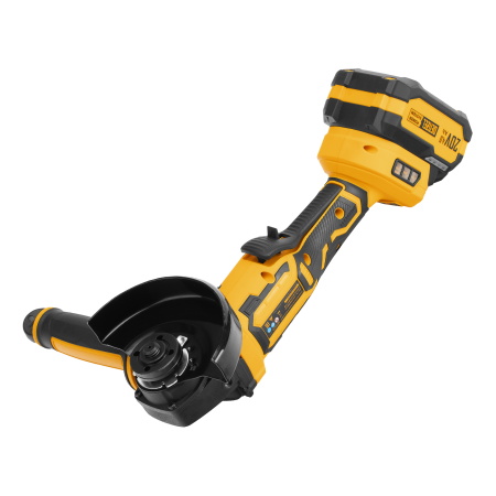 Машина шлифовальная угловая аккумуляторная бесщет. DENZEL AGH-BL-20-125, Li-Ion, 20 В