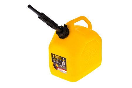 Пластиковая канистра DENZEL 53129, 10 л, для ГСМ, премиум