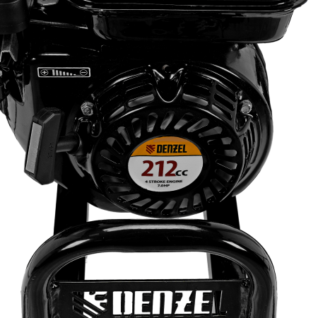 Мотоблок DENZEL DPT-370X, 7 л.с, дисковое сцепление,  фрез 3 x 4, ВОМ, передачи 3В/1Н