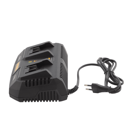 Зарядное устройство на 2 аккумулятора DENZEL IBC-18-3.0-2, Li-Ion, 18В, 3.0 А