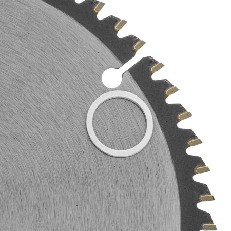 Пильный диск по алюминию DENZEL ф165 х 20 мм, 60 зубьев