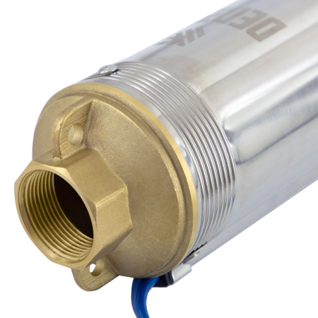 Скважинный насос DENZEL DWC-4-80, 1500 Вт, 5700 л/ч, напор 80 м, центробежный, диаметр 4