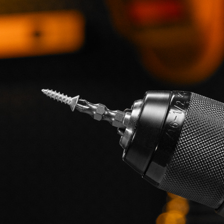 Бита DENZEL двухсторонняя, PH2-PH2 х 45 мм, сталь S2, 10 шт.