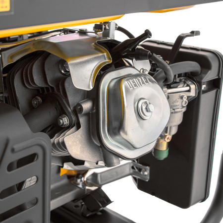 Генератор бензиновый DENZEL GE 7900, 6.5 кВт, 220 В/50 Гц, 25 л, ручной старт