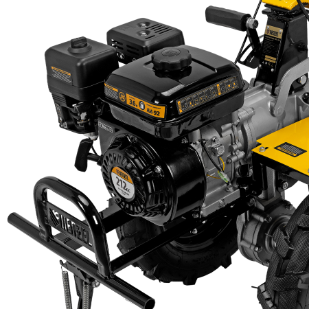 Мотоблок DENZEL DPT-370X, 7 л.с, дисковое сцепление,  фрез 3 x 4, ВОМ, передачи 3В/1Н