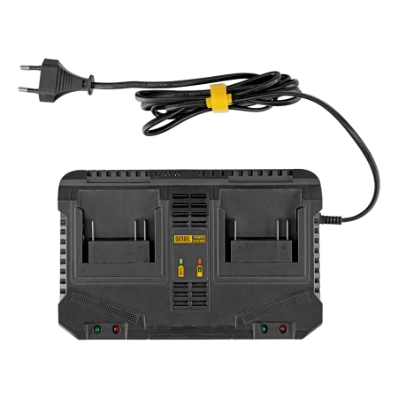 Устройство зарядное для аккумуляторов двухпортовое DENZEL BCH-20-4.0x2, Li-Ion, 20 В, 4.0 А