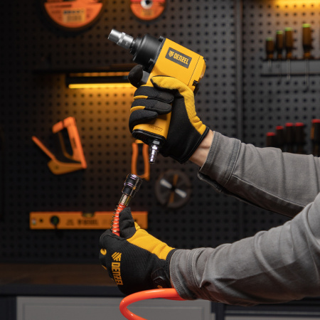 Ударный пневмогайковерт DENZEL IWS550 Compact, 1/2", 8500 об/мин, 710 Нм