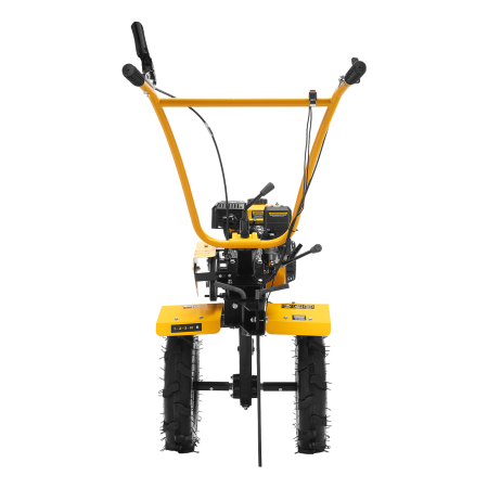 Мотоблок DENZEL DPT-370S, 7 л.с., ремен.сцеп, фрез 3х4, ШОМ, передачи 3В/1Н