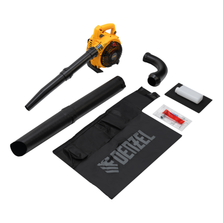 Воздуходувка-пылесос бензиновая DENZEL GL-260, 26 см3, 1 л.с.