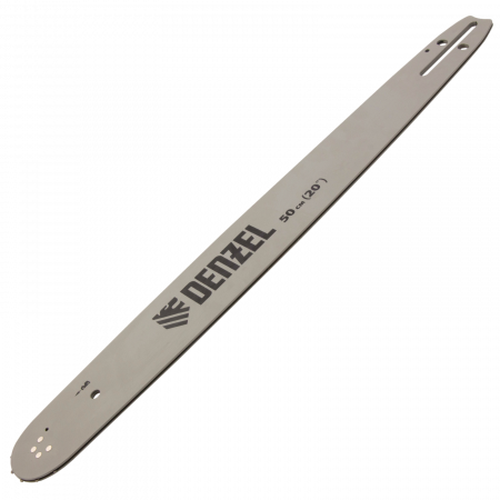 Шина для бензопилы DENZEL DGS-5820 59803, длина 50 см, шаг 0.325, паз 1.5 мм, 76 звеньев