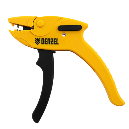 Щипцы для зачистки электропроводов DENZEL сечением 0,2-6 мм2, функция обрезания проводов