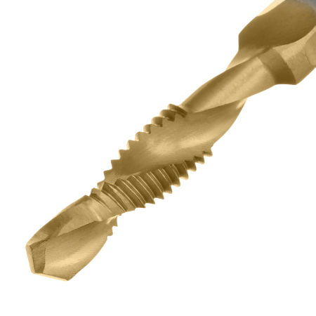 Сверло-метчик DENZEL М6 х 1,0 мм, Р6М5