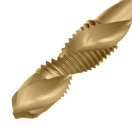 Сверло-метчик DENZEL М10 х 1,25 мм, Р6М5