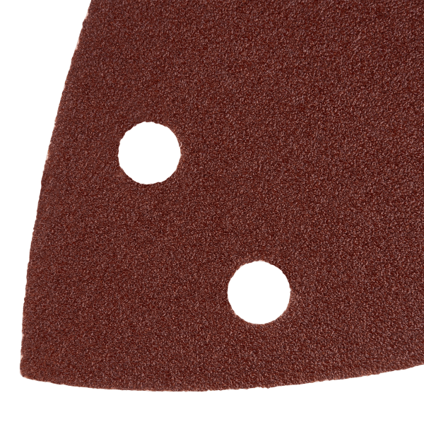 Треугольник абразивный на ворc. подложке под "липучку", перф., P 120, 150х150х100 мм, 5 шт. Denzel